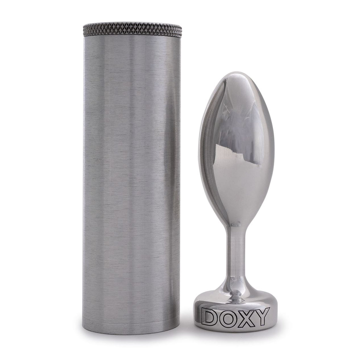 Doxy Smooth Solid Aluminium Butt Plug Tapered Shape > Anal Range > Butt Plugs