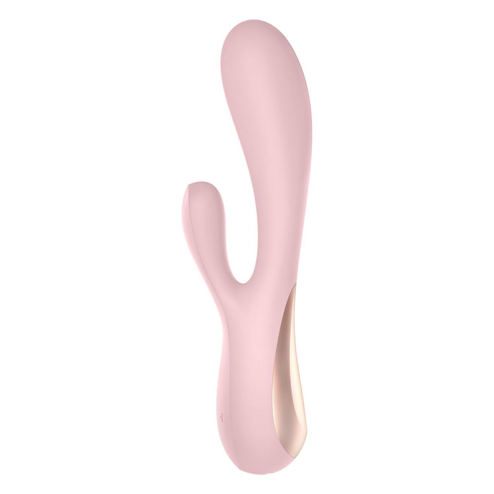 Satisfyer Mono Flex – Flexible USB Rechargeable Rabbit Vibrator with App Control Pink > Vibrators > Ladies > Rabbit Main image