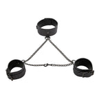 S&M Shadow Sparkle - D Ring Chain Collar And Cuff Set > Bondage Gear > Restraints