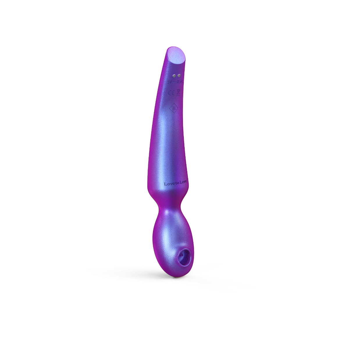 Love to Love Pleaser Wand and Clitoral Stimulator – Iridescent Vibrator > Sex Toys For Ladies > Clitoral Vibrators and Stimulators