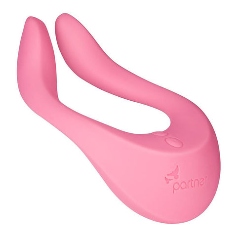 Satisfyer Partner Multifun 2 Rechargeable Multivibrator Pink Default Title Couples Toys