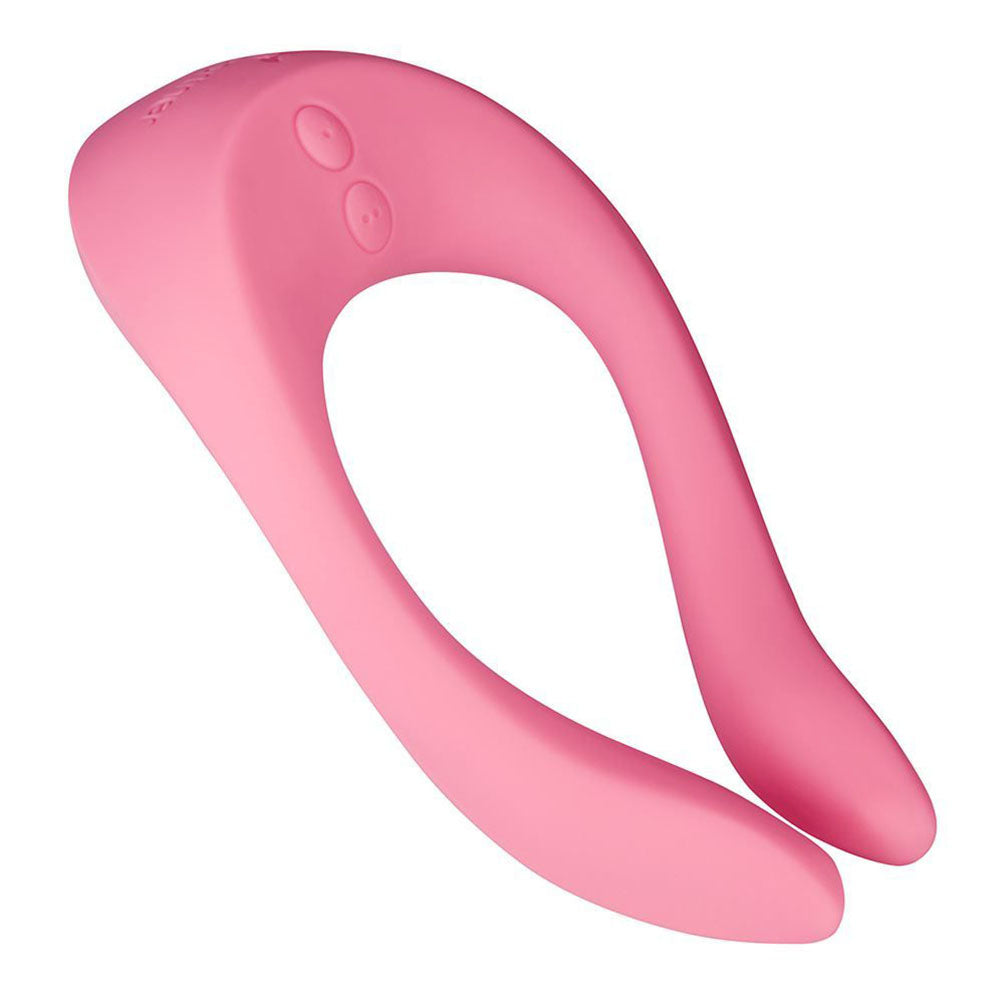 Satisfyer Partner Multifun 2 Rechargeable Multivibrator Pink Couples Toys