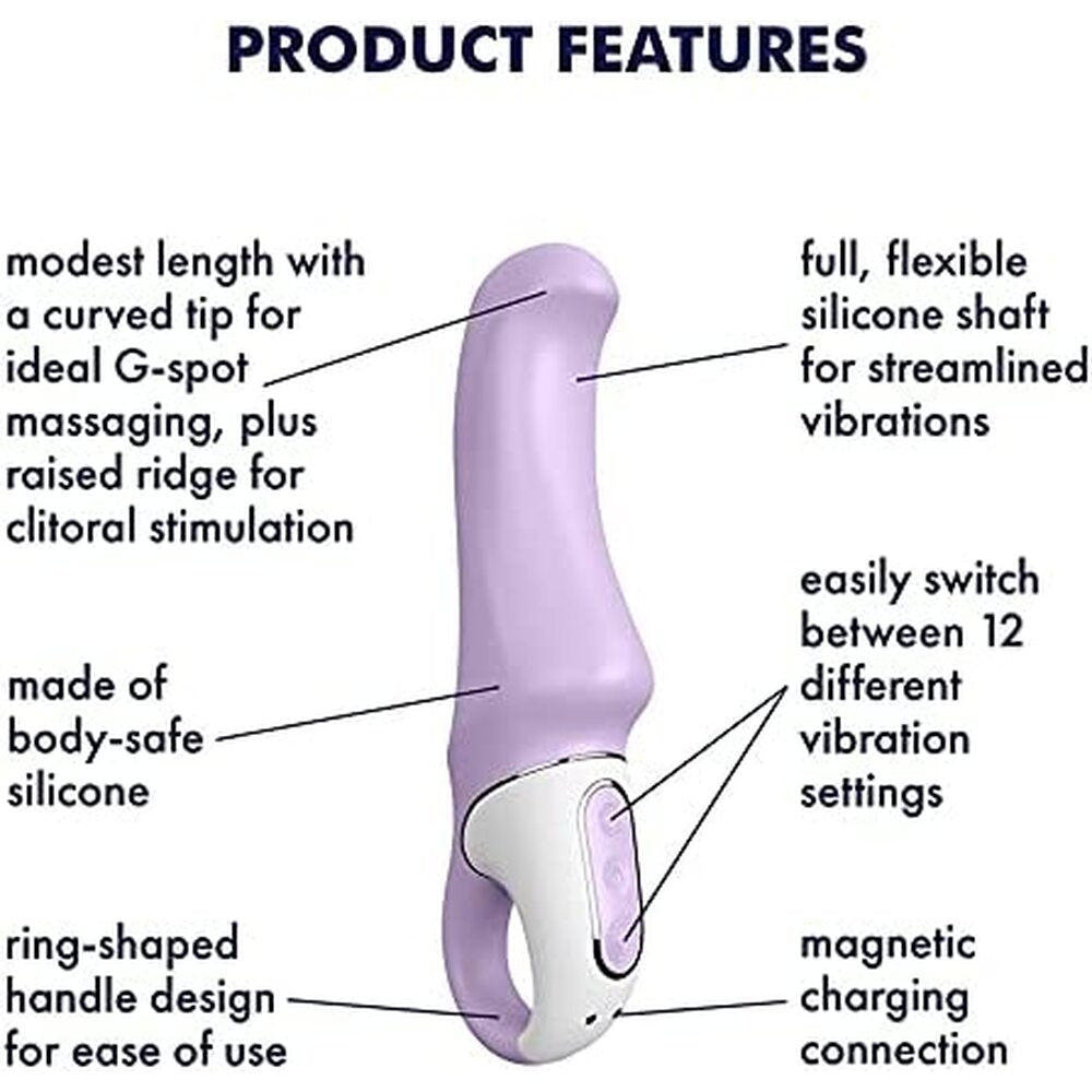 Satisfyer Vibes Charming Smile Rechargeable G Spot Vibrator Vibrators