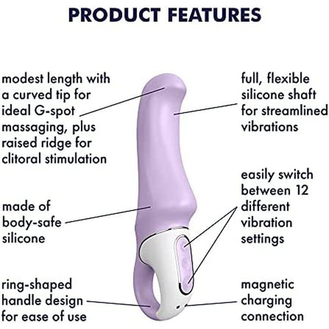 Satisfyer Vibes Charming Smile Rechargeable G Spot Vibrator Vibrators