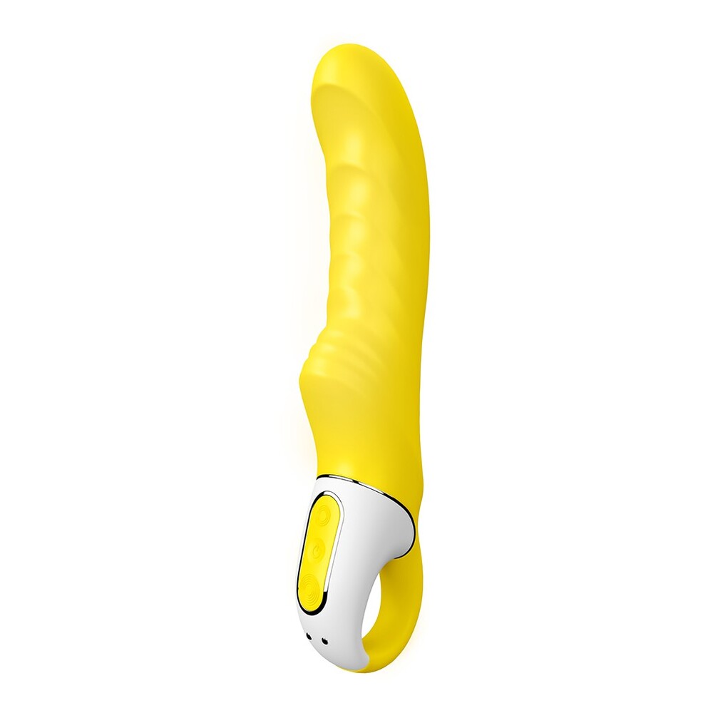 Satisfyer Yummy Sunshine G Spot Silicone Vibrator Yellow Default Title VIBRATORS