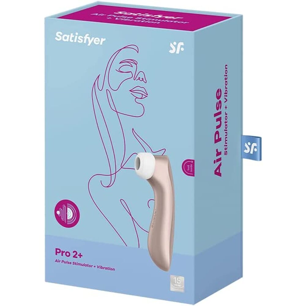 Satisfyer Pro 2 Plus Vibration Clitoral Stimulator – Splash-Proof Clitoral Massager Device > Sex Toys For Ladies > Air Pulsation