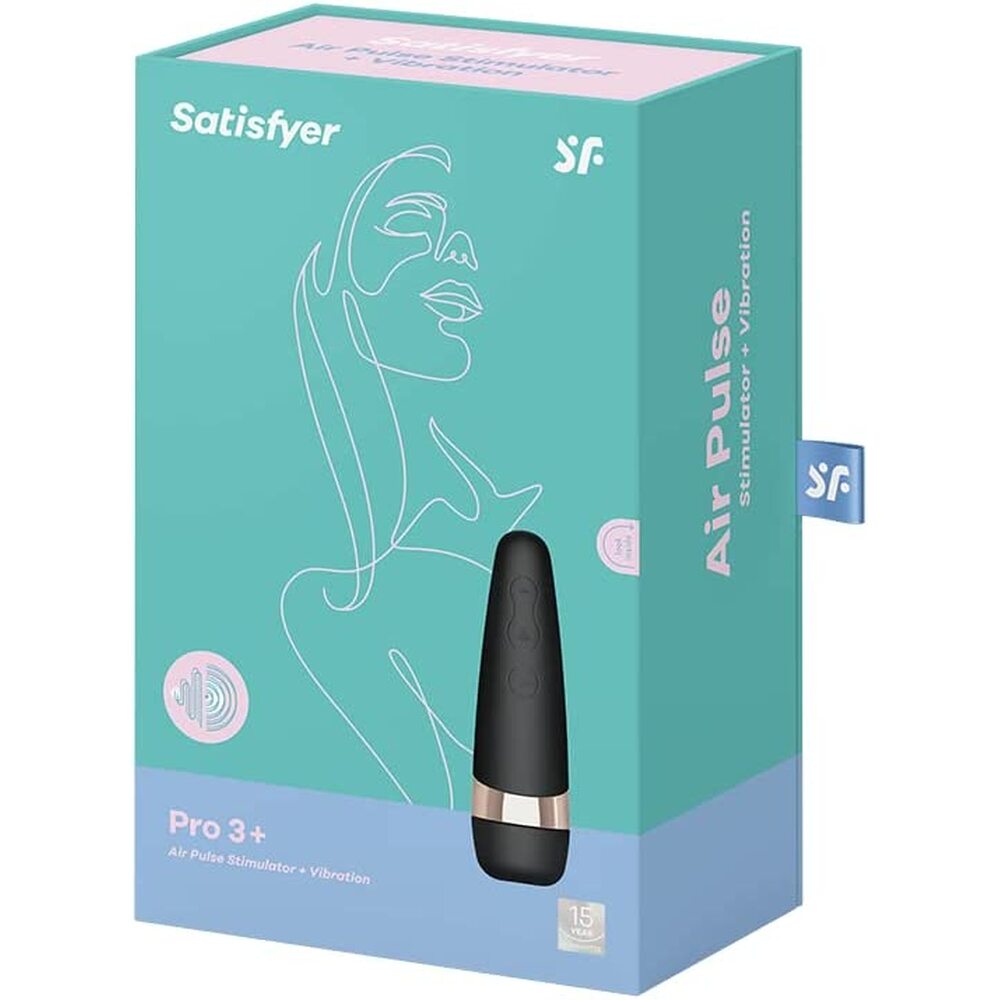 Satisfyer Pro 3 Plus Vibration Clitoral Massager > Sex Toys For Ladies > Clitoral Vibrators and Stimulators