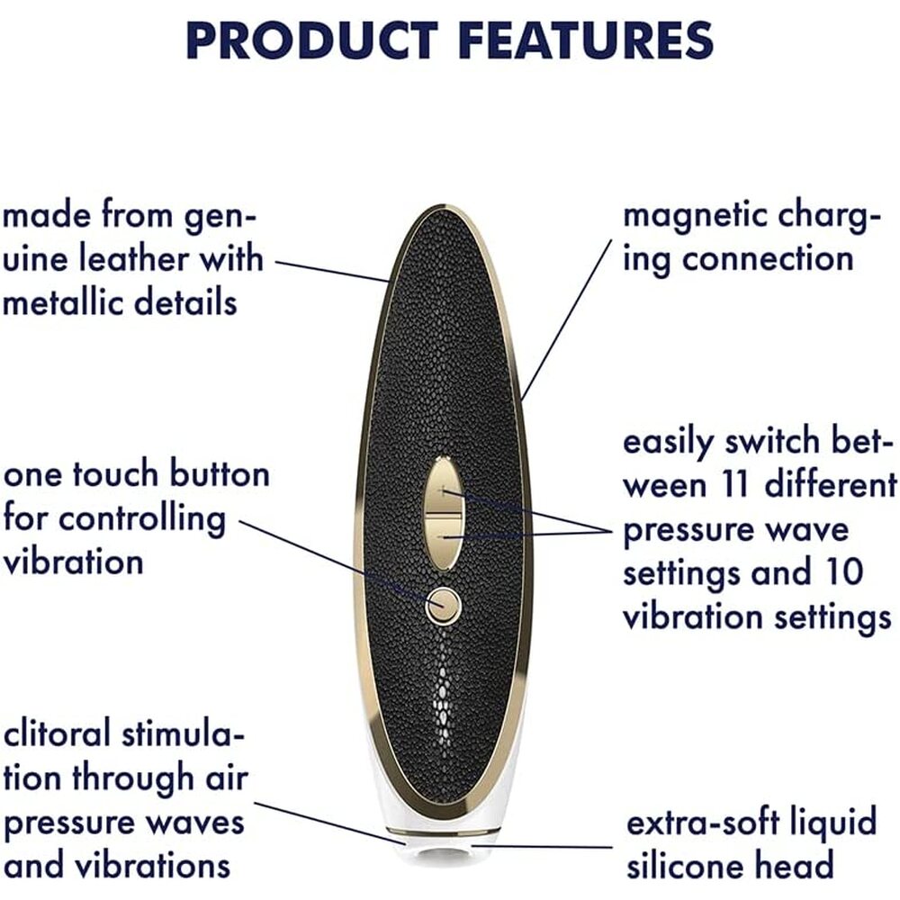 Satisfyer Luxury Haute Couture Clitoral Massager > Sex Toys For Ladies > Clitoral Vibrators and Stimulators