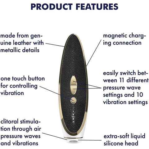 Satisfyer Luxury Haute Couture Clitoral Massager > Sex Toys For Ladies > Clitoral Vibrators and Stimulators