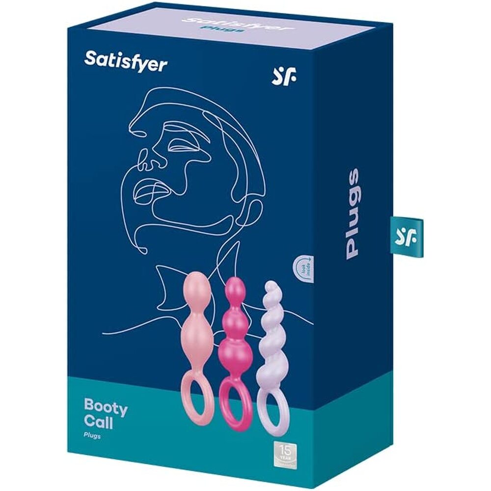 Satisfyer Booty Call Set of 3 Flexible 5.5 Inch Anal Plugs > Anal Range > Anal Beads
