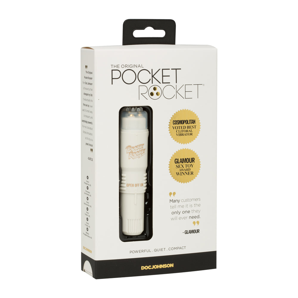 Pocket Rocket Mini Vibrator Compact Travel Petite Massager Electric Massager