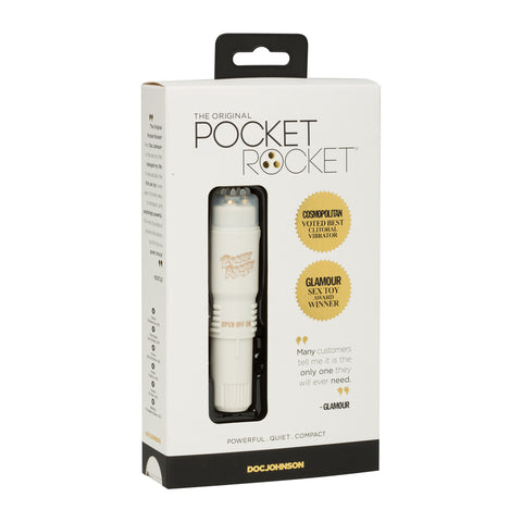 Pocket Rocket Mini Vibrator Compact Travel Petite Massager Electric Massager