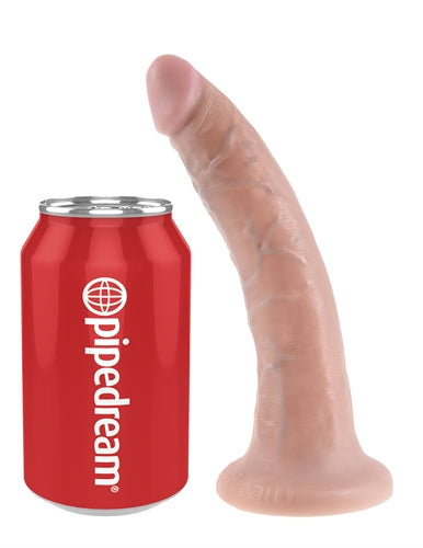 King Cock 7 Inch Realistic Silicone Dildo 17.8 cm Secondary image