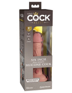 King Cock Elite 6 Inch Dual Density Silicone Dildo > Dildos > Realistic Dildos