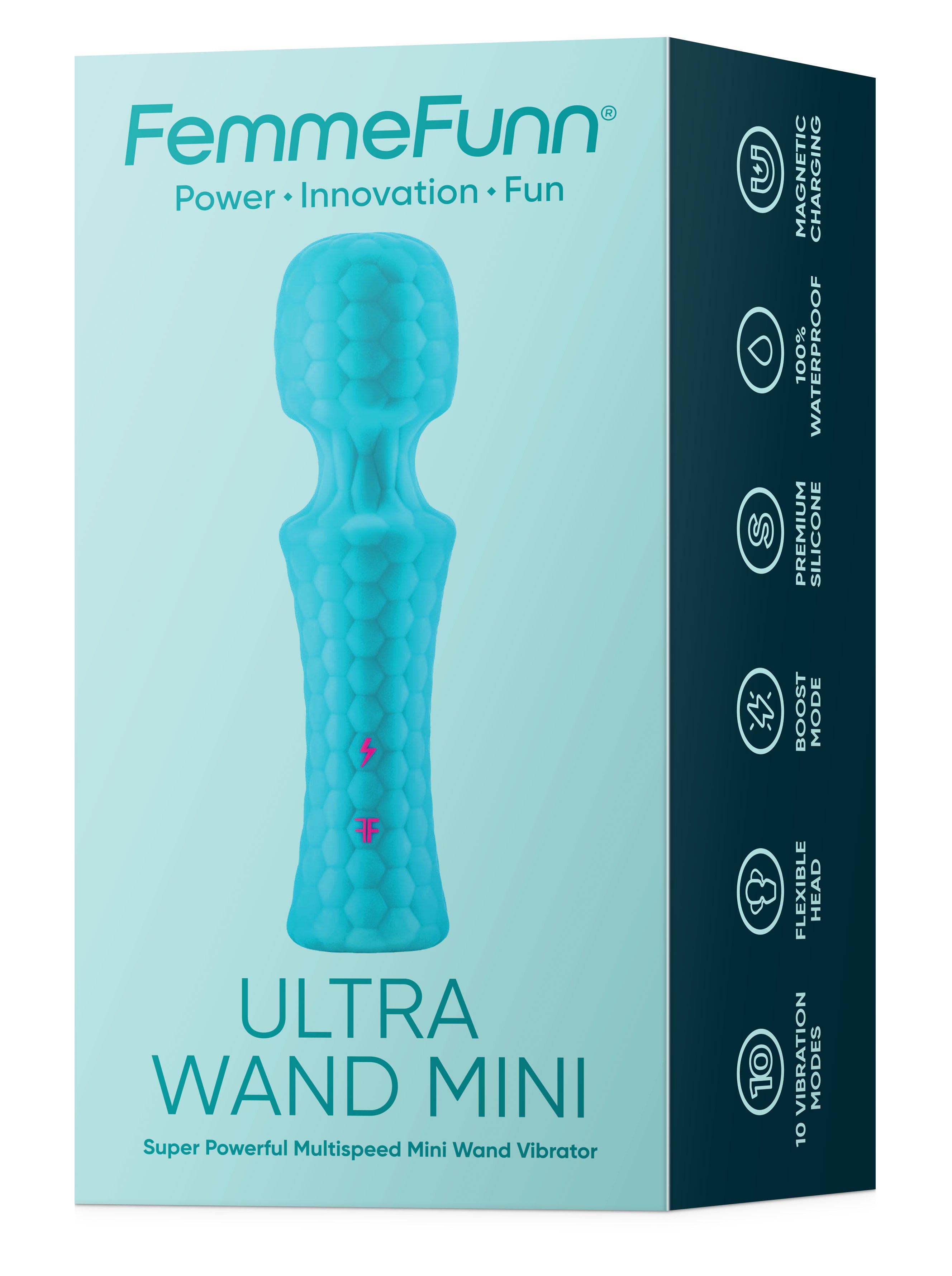 Ultra Wand Mini - Turquoise Electric Massager