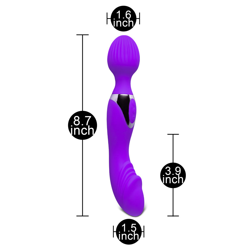 10 Speed Double Ended Wand Massager > Sex Toys For Ladies > Wand Massagers and Attachments