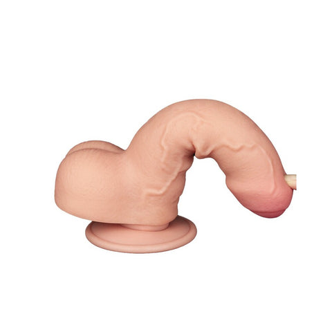 Lovetoy Sliding Easy Bend Skin Dildo 7 Inch > Realistic Dildos and Vibes > Strap on Dildo