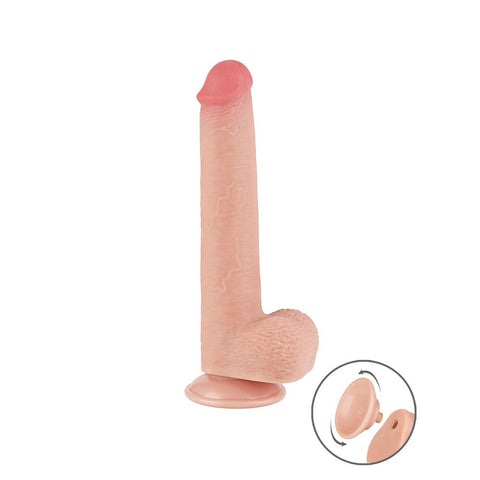 Lovetoy Sliding Easy Bend Skin Dildo 9 Inch Default Title > Realistic Dildos and Vibes > Realistic Dildos