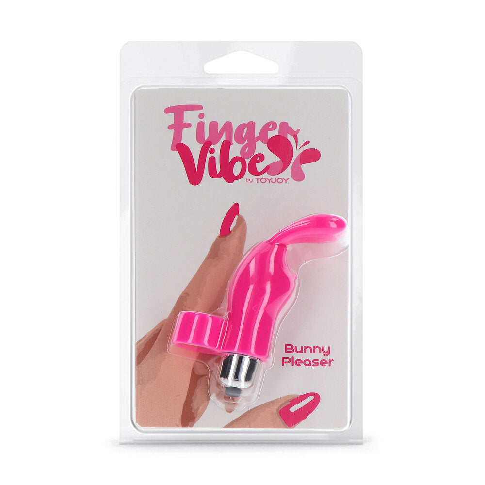 ToyJoy Bunny Pleaser Rechargeable Silicone Finger Vibe > Sex Toys For Ladies > Finger Vibrators