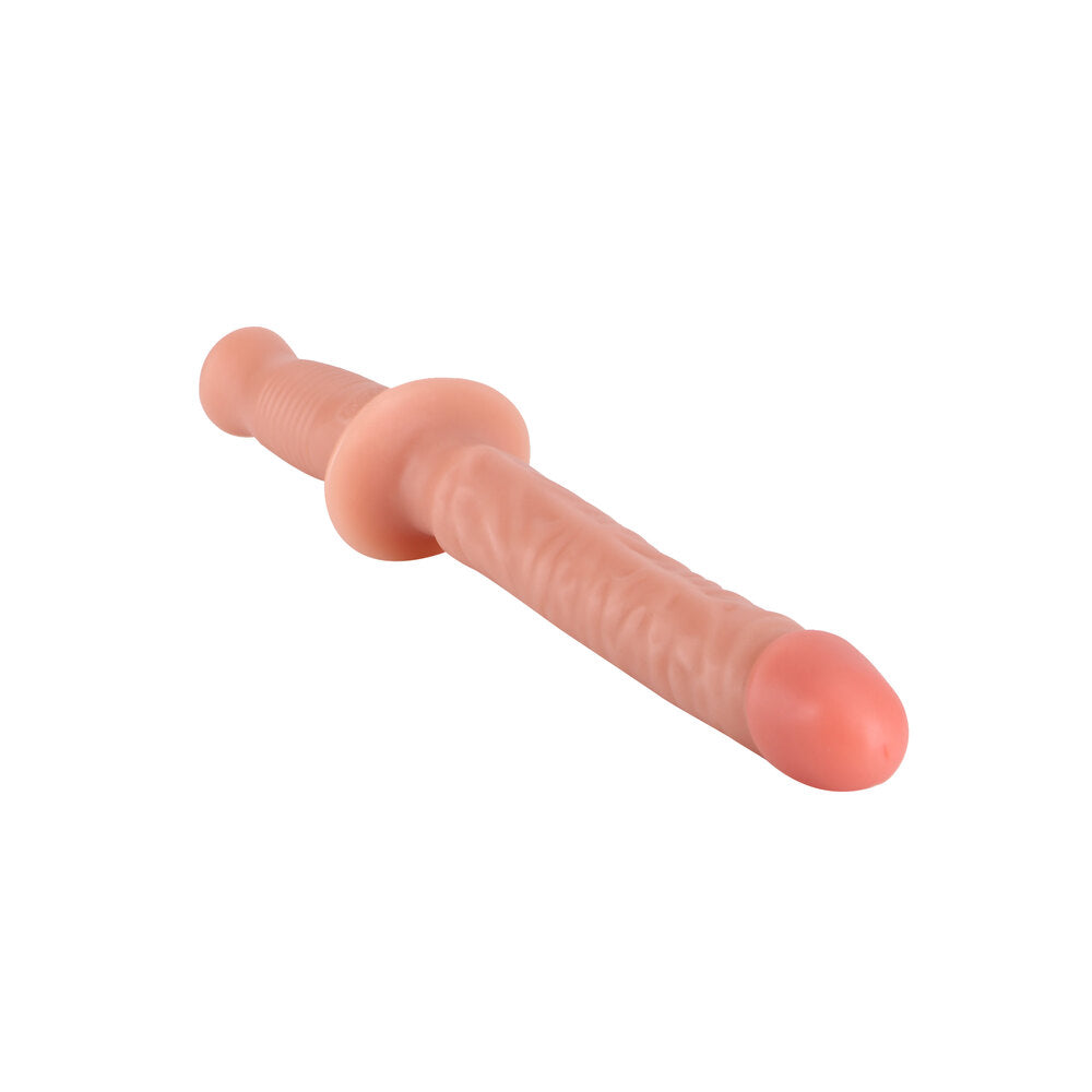 ToyJoy Manhandler 14.5 Inch Realistic Dildo Wand Flesh Pink > Realistic Dildos and Vibes > Penis Vibrators