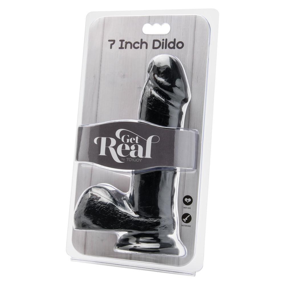 ToyJoy Get Real 7 Inch Dong With Balls – Phthalate Free Penis Dong Secondary image