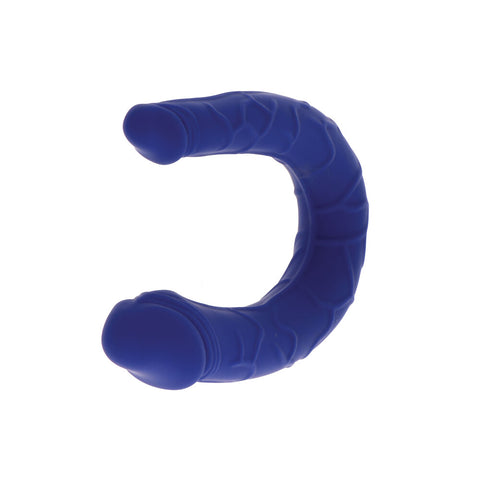 ToyJoy Get Real Realistic Mini Double Dong Silicone Blue > Realistic Dildos and Vibes > Double Dildos