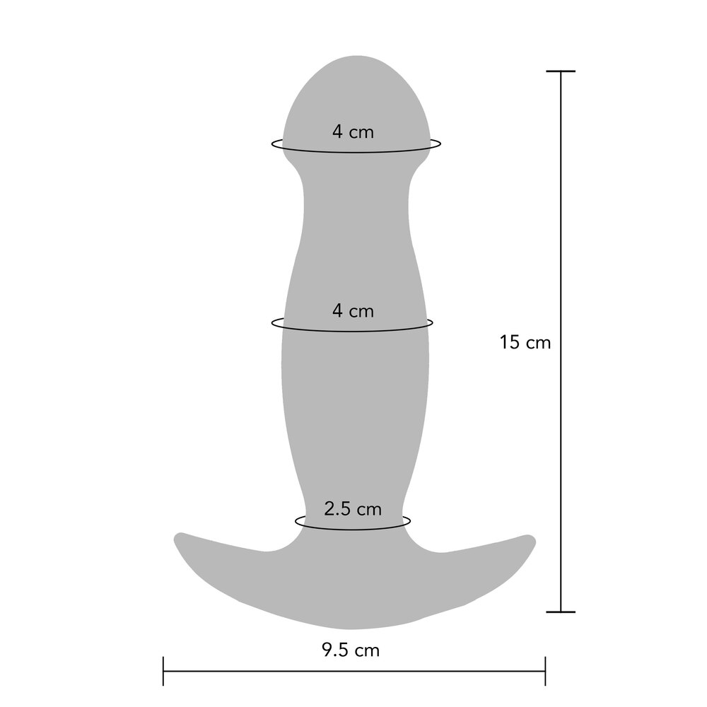 ToyJoy Wild Magnetic Pulse Thrusting Buttplug Silent > Anal Range > Vibrating Buttplug