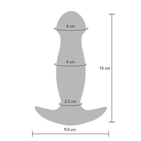 ToyJoy Wild Magnetic Pulse Thrusting Buttplug Silent > Anal Range > Vibrating Buttplug