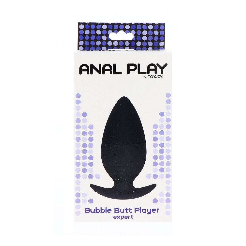 ToyJoy Bubble Butt Anal Plug Expert Pro Silicone Black > Anal Range > Butt Plugs