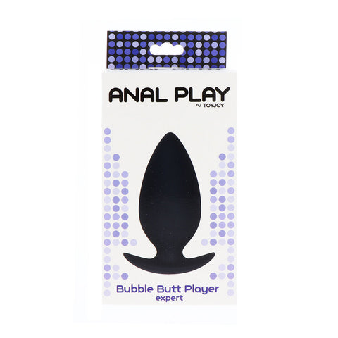 ToyJoy Bubble Butt Anal Plug Expert Pro Silicone Black > Anal Range > Butt Plugs