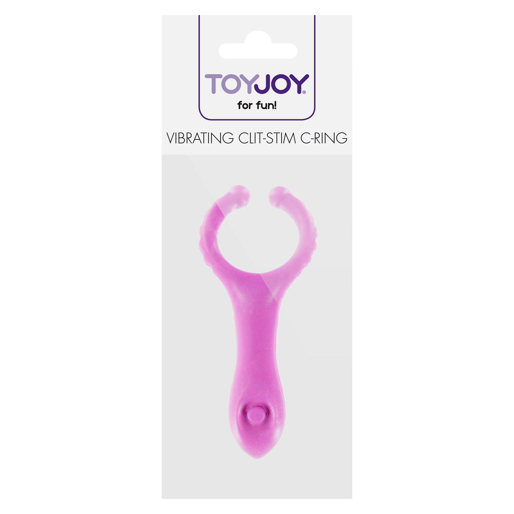 ToyJoy Vibrating Clit Stimulator Silicone C Ring Cock Ring > Sex Toys For Men > Love Ring Vibrators