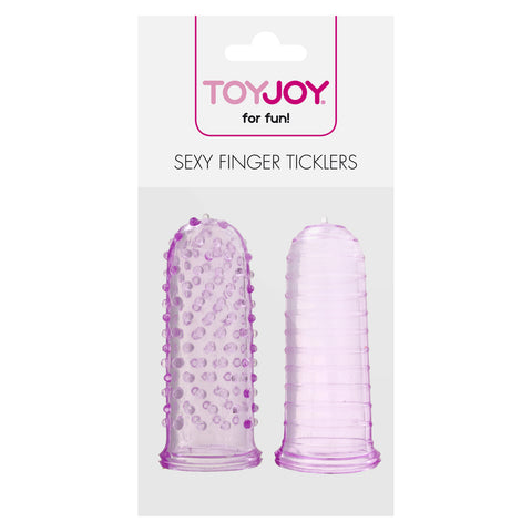 ToyJoy Purple Finger Tickler Sleeve Tpr Body Safe 3.5 Inch > Sex Toys For Ladies > Clitoral Vibrators and Stimulators
