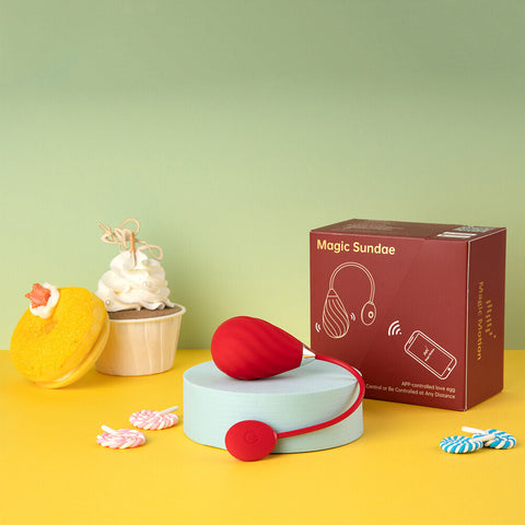 Magic Motion Magic Sundae App Controlled Love Egg > Sex Toys For Ladies > Vibrating Eggs