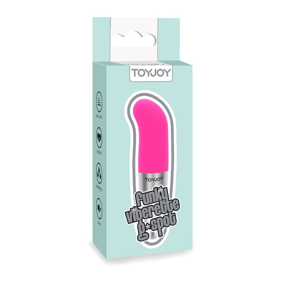 Toyjoy Funky Viberette Compact Mini G Spot Vibrator Violet > Sex Toys For Ladies > Mini Vibrators