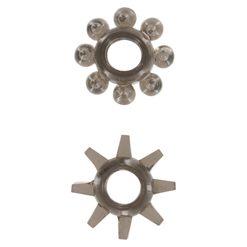 ToyJoy Power Stretchy Cock Rings Set Of Two TPE Waterproof Default Title COCK RING Set