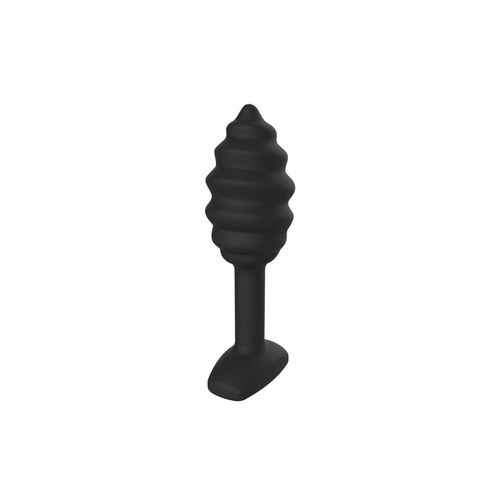 ToyJoy Swirl Textured Silicone Anal Plug Slim 3.6 Inch > Anal Range > Butt Plugs