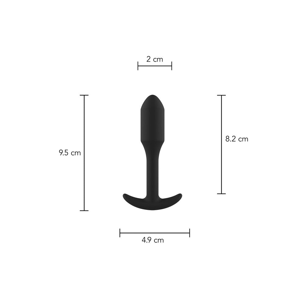 ToyJoy Smooth Silicone Anal Plug For Beginners 3.8in > Anal Range > Butt Plugs