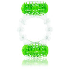 Two-O Blue Dual Vibrating Pleasure Ring – Rechargeable Silicone Vibrating Ring > Cock Ring > Vibrating