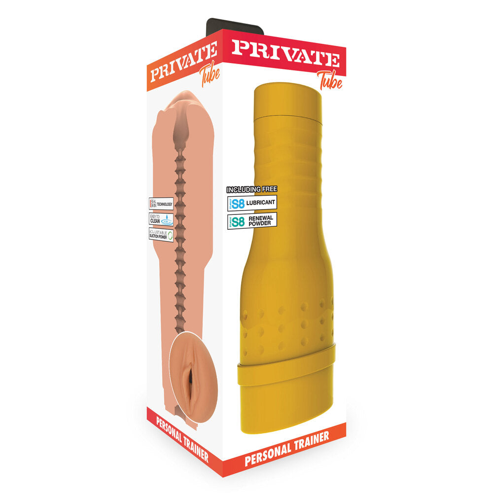 Private Personal Trainer Realistic Masturbator Tube > Sex Toys For Men > Masturbators