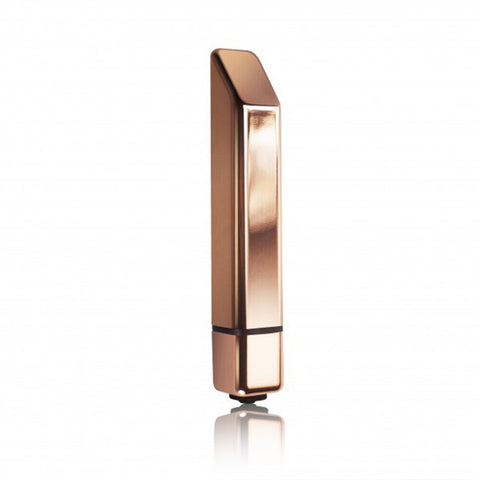 Rocks Off Bamboo Rose Gold Mini Vibrator Compact Luxury Default Title > Sex Toys For Ladies > Mini Vibrators