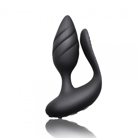 Rocks Off Cocktail Remote Control Couples Vibe Black Default Title > Sex Toys For Ladies > G-Spot Vibrators