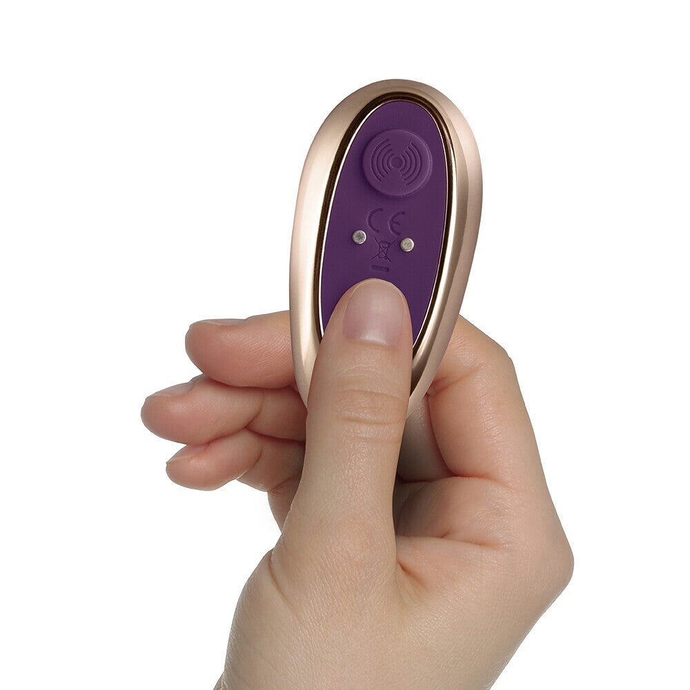Rocks Off Petite Sensations Desire Butt Plug Purple > Anal Range > Vibrating Buttplug