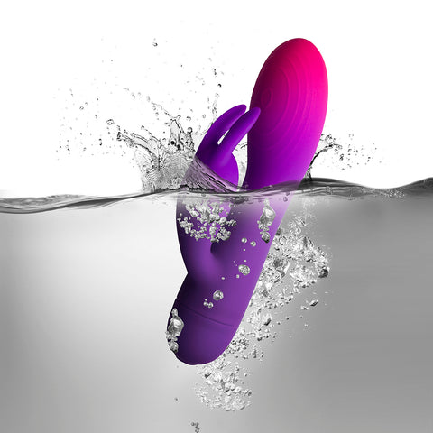 Rocks Off GloGirl Rechargeable Dual Rabbit Vibrator VIBRATORS-RABBIT