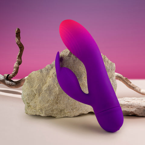 Rocks Off GloGirl Rechargeable Dual Rabbit Vibrator VIBRATORS-RABBIT