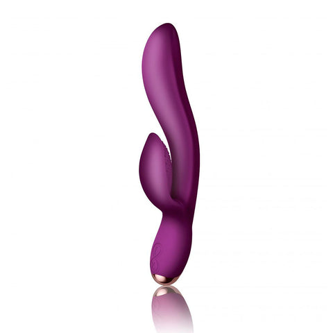 Rocks Off Regala Fuchsia Clitoral Vibrator Silicone Default Title VIBRATORS-RABBIT