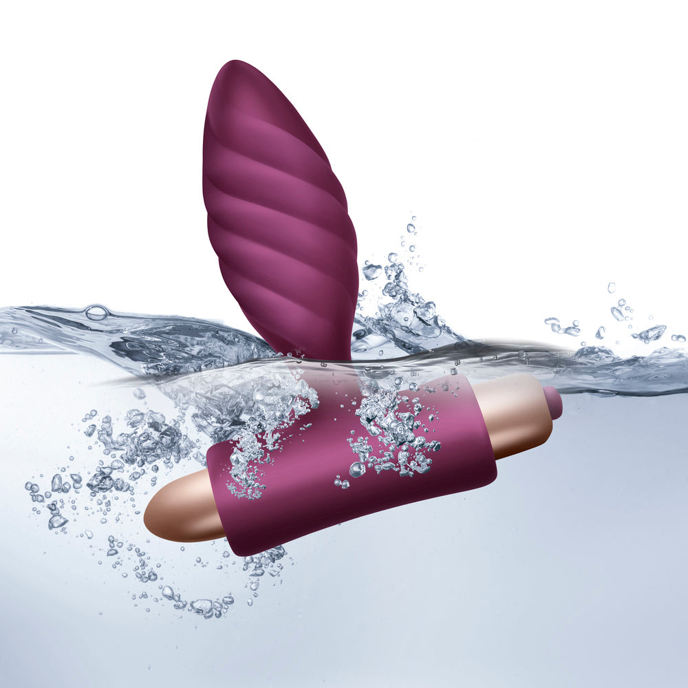 Rocks Off Oryx Twisted Silicone Anal Plug Petite Smooth > Anal Range > Vibrating Buttplug