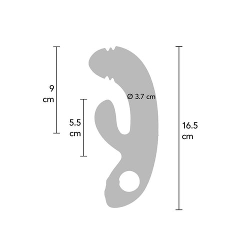 Xocoon Harmony DualTouch G Spot Vibrator With Air Tech VIBRATORS-RABBIT-MULTI