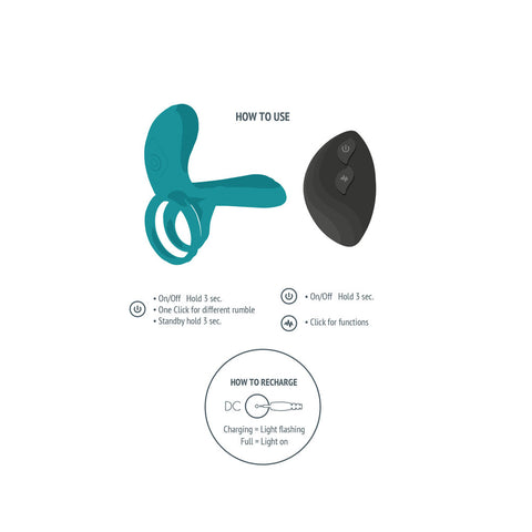 Xocoon Couples Vibrator Ring – Remote-Controlled Couples Vibrator > Sex Toys > Couples Toys