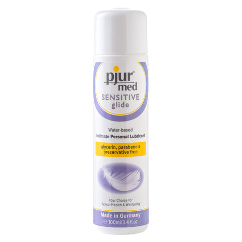 Pjur Med Sensitive Glide Water Based Intimate Lubricant Water Based Lube