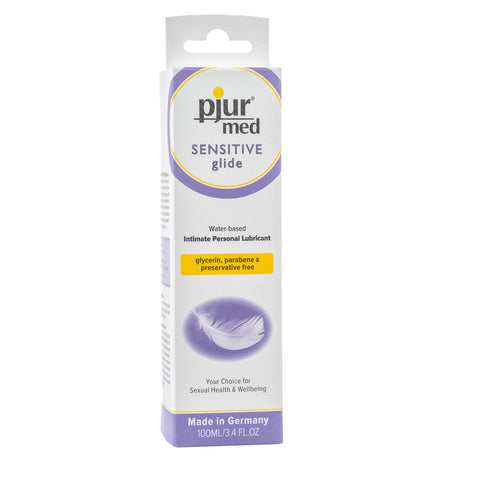 Pjur Med Sensitive Glide Water Based Intimate Lubricant Water Based Lube